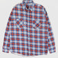 Vintage Lightweight Flannel Button-Down Shirt Image 0