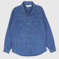 Vintage Blue Flannel Button-Down Shirt Image 0