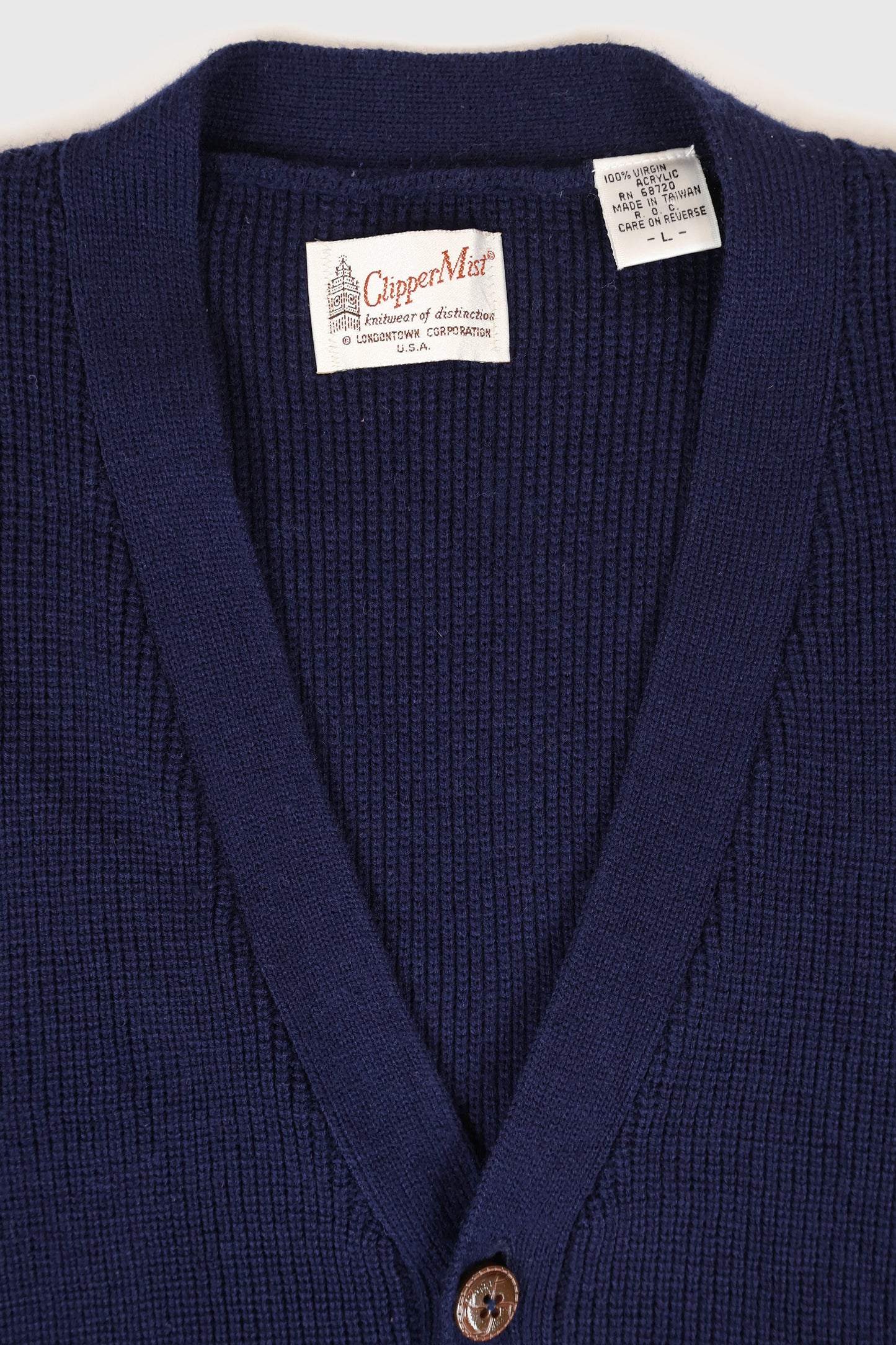 Vintage Navy Sweater Vest Image 2