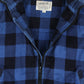 Vintage Blue Plaid Vest Image 3