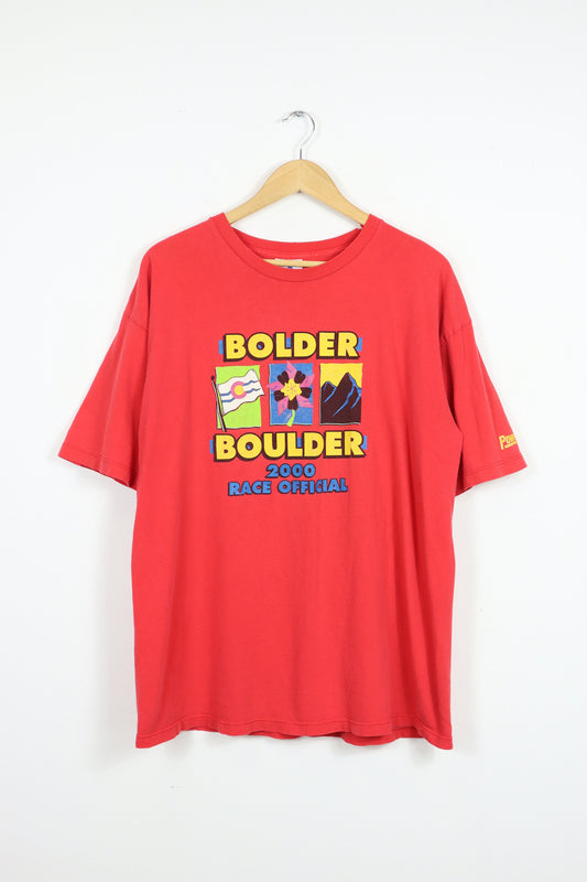 Vintage Adidas Bolder Boulder Tee