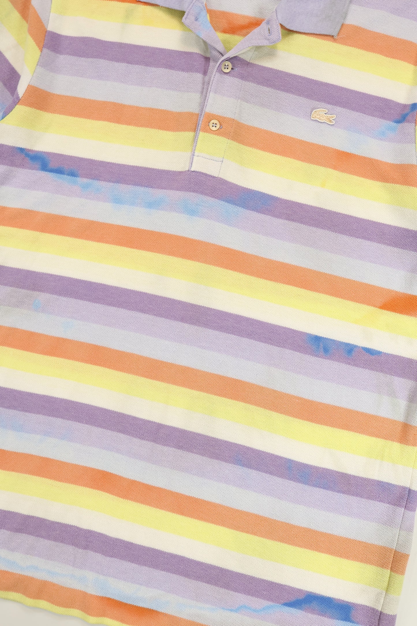 Reworked Lacoste Bleached Polo 02