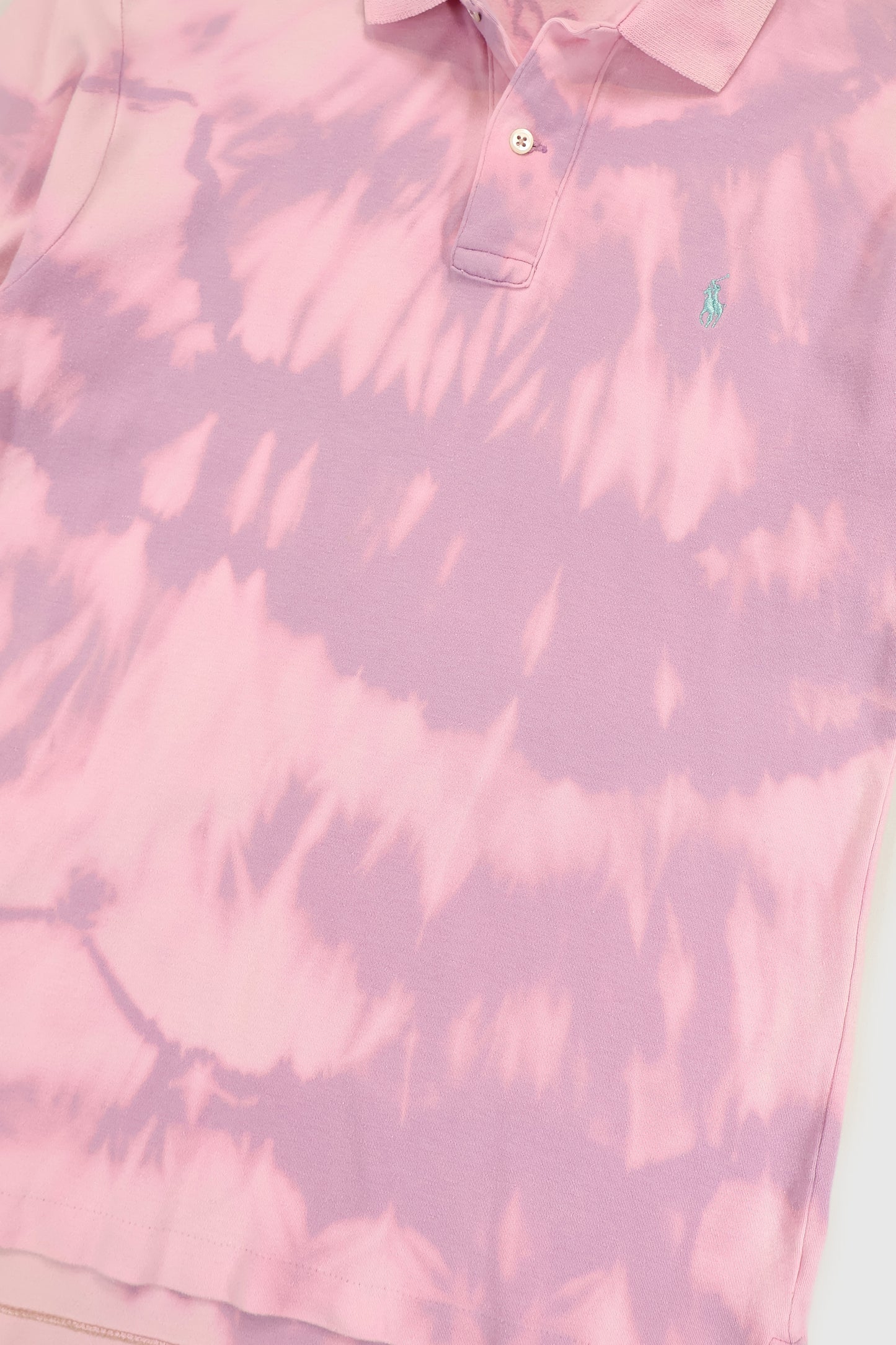 Reworked Bleached Ralph Lauren Polo