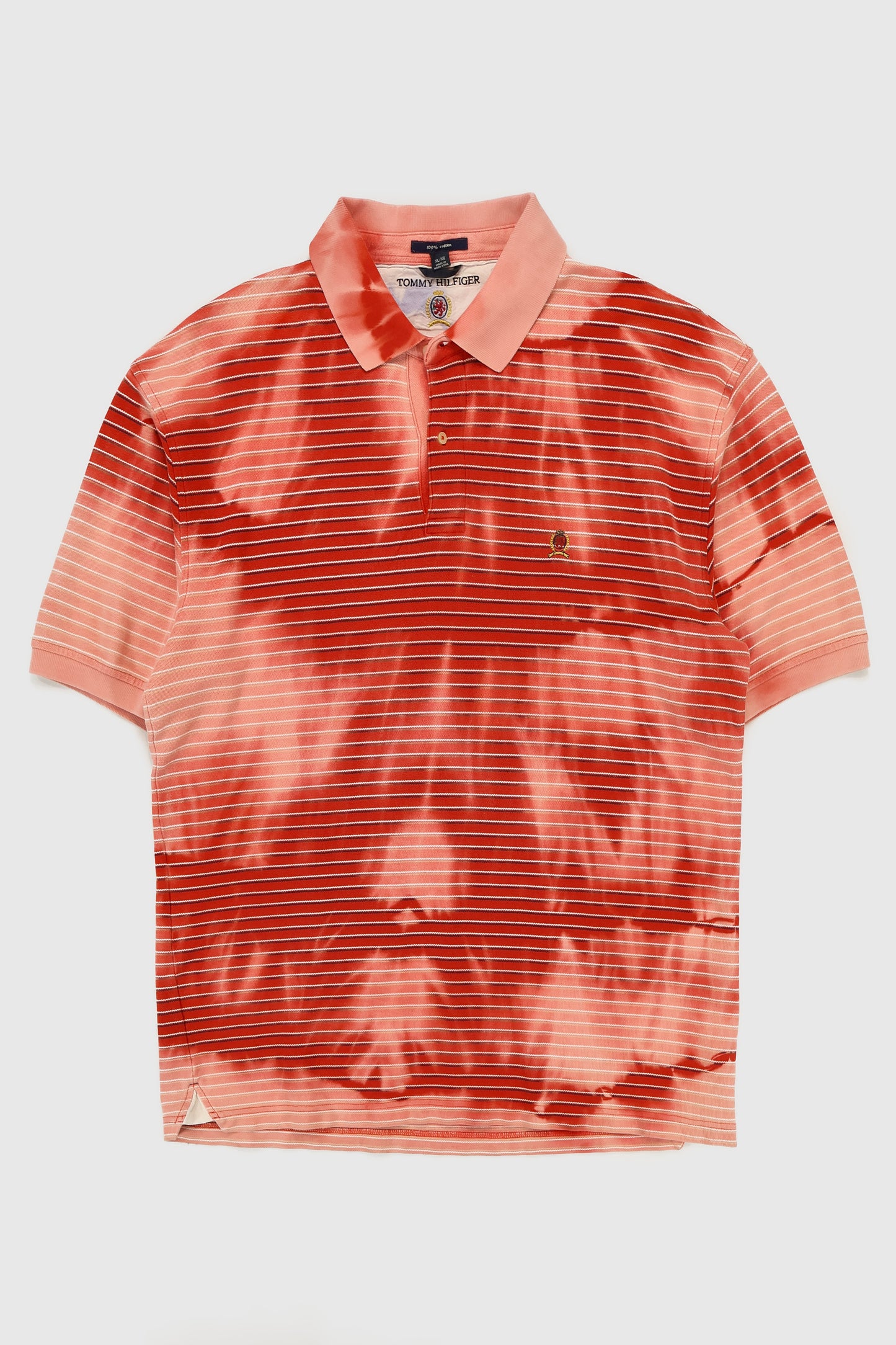 Reworked Tommy Hilfiger Bleached Polo