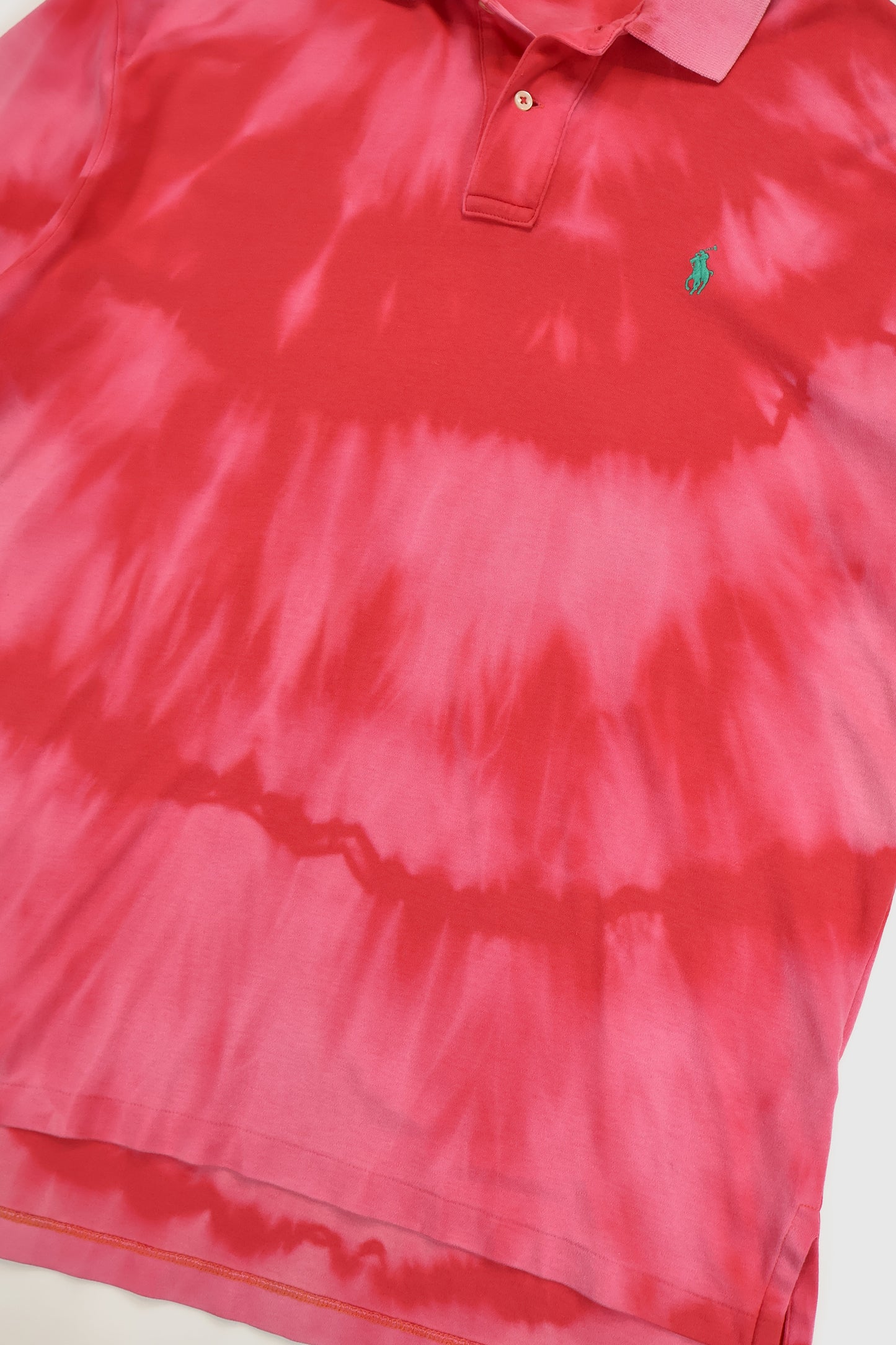 Reworked Bleached Ralph Lauren Polo