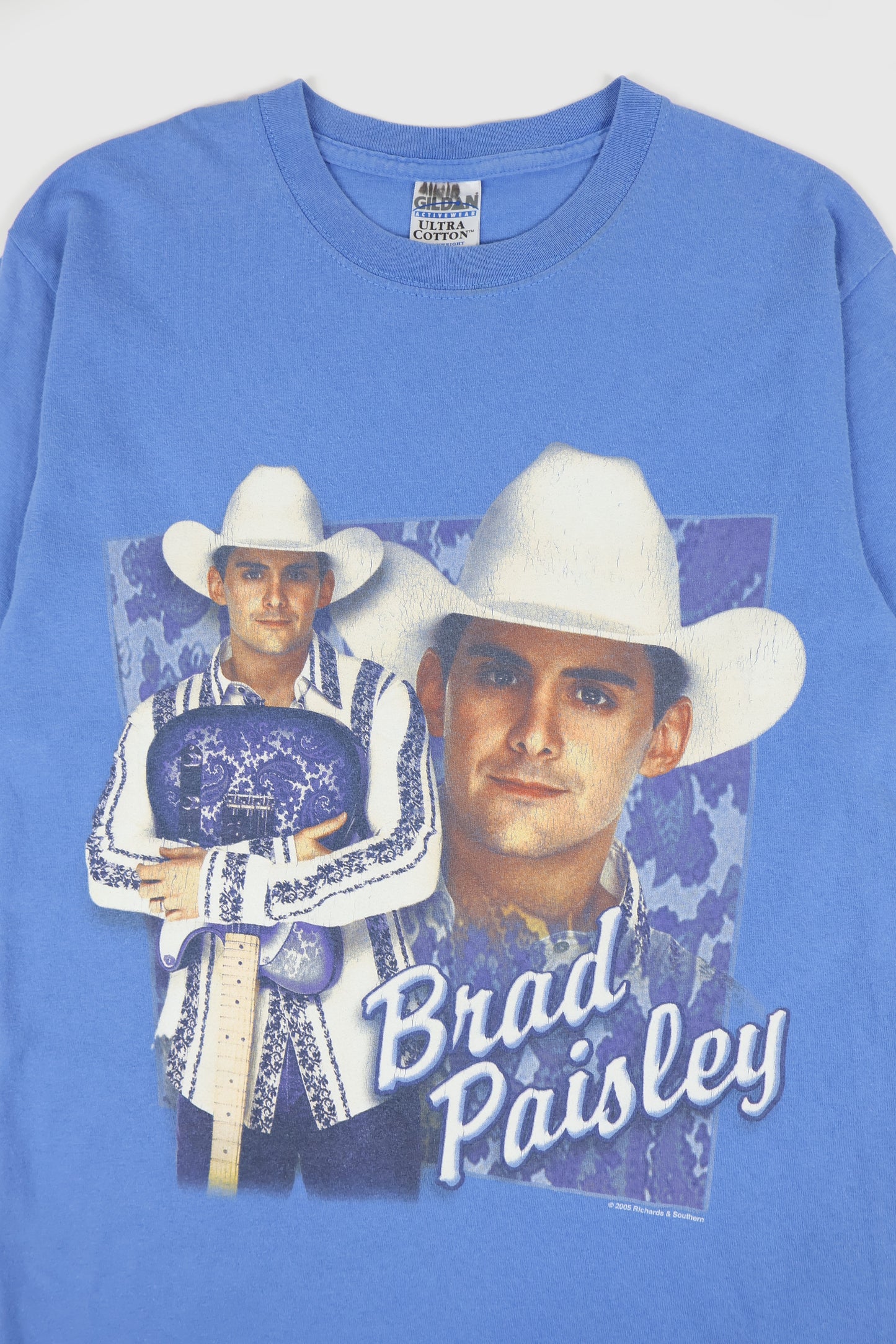 Vintage Brad Paisley Tour Tee Image 2