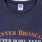 Vintage Denver Broncos 1998 Super Bowl XXXII Champions Tee Image 2