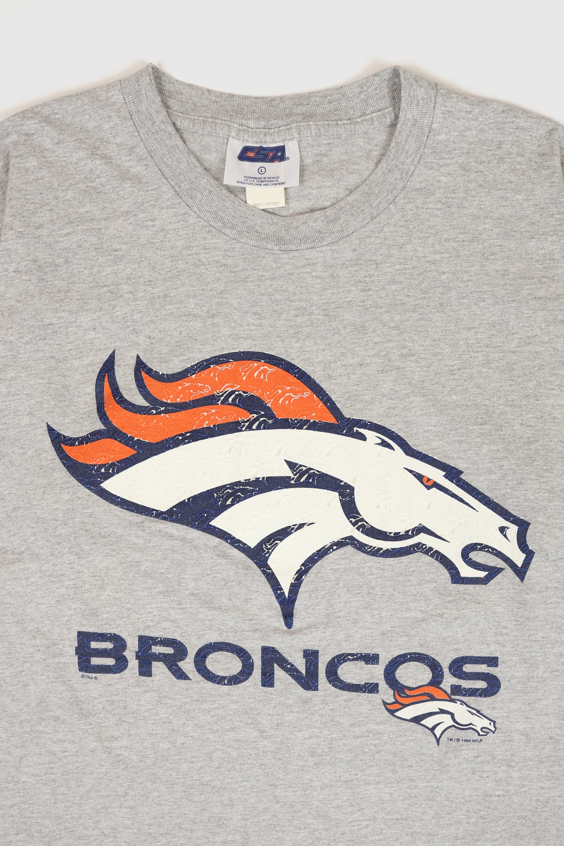 Vintage Denver Broncos Tee Image 4