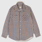 Vintage Plaid Flannel Button-Down Shirt Image 0