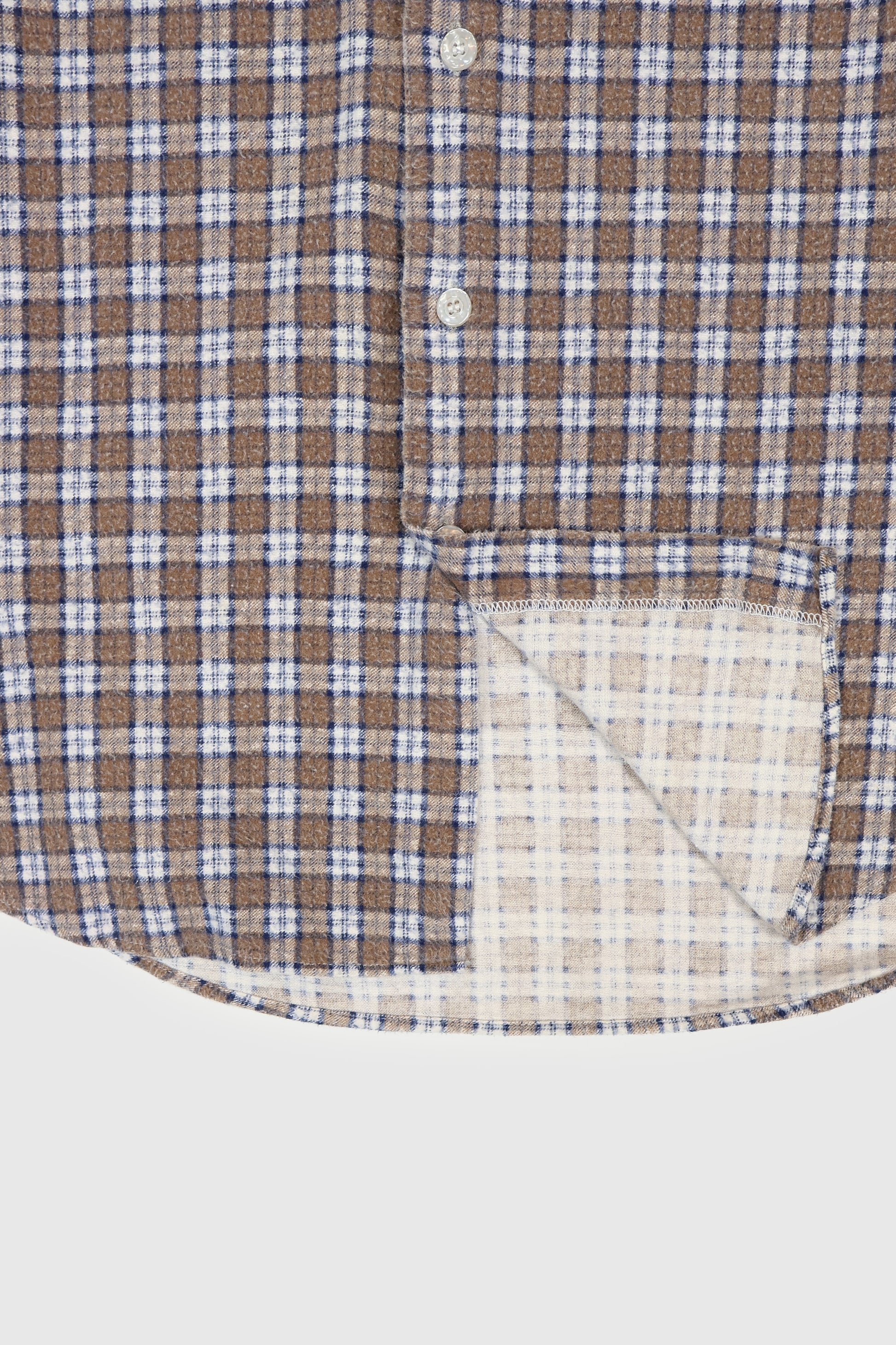 Vintage Plaid Flannel Button-Down Shirt Image 3