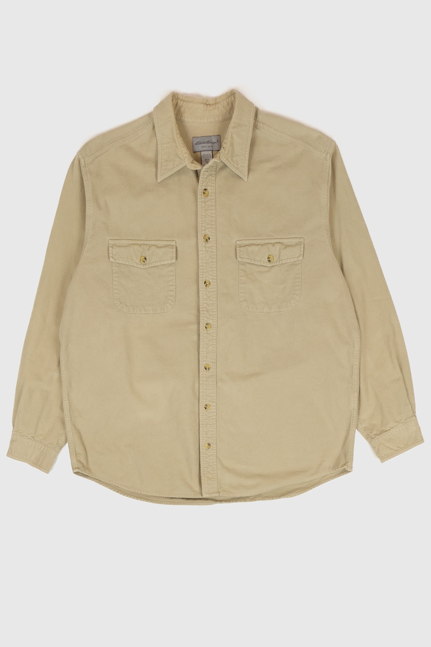 Vintage Eddie Bauer Flannel Button-Down Shirt Image 0