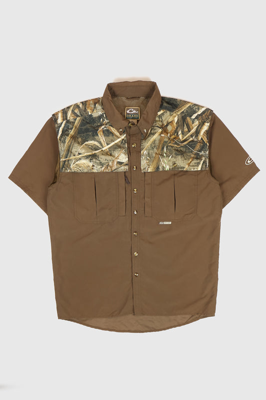 Vintage Camo Button-Down Shirt Image 0