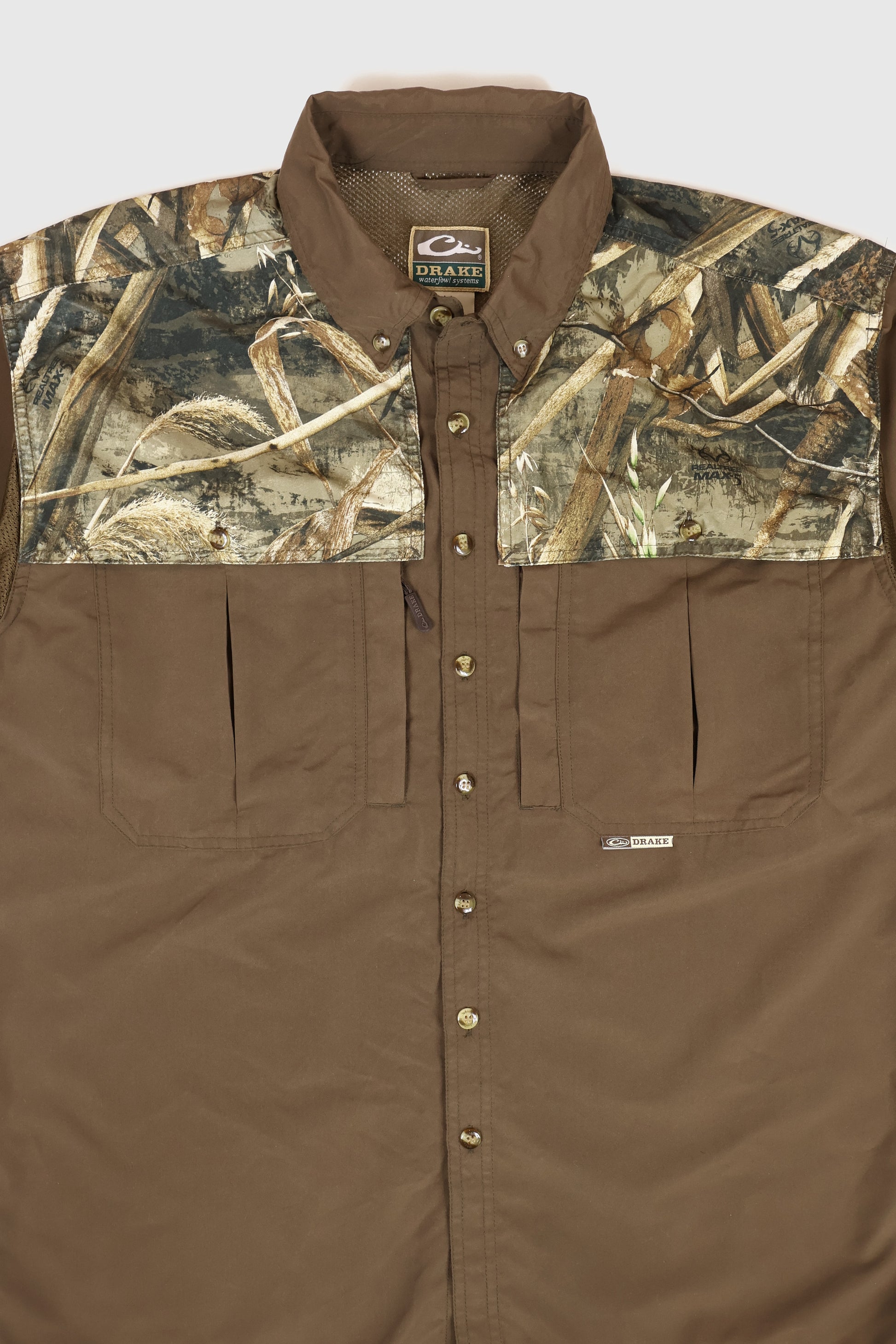 Vintage Camo Button-Down Shirt Image 2
