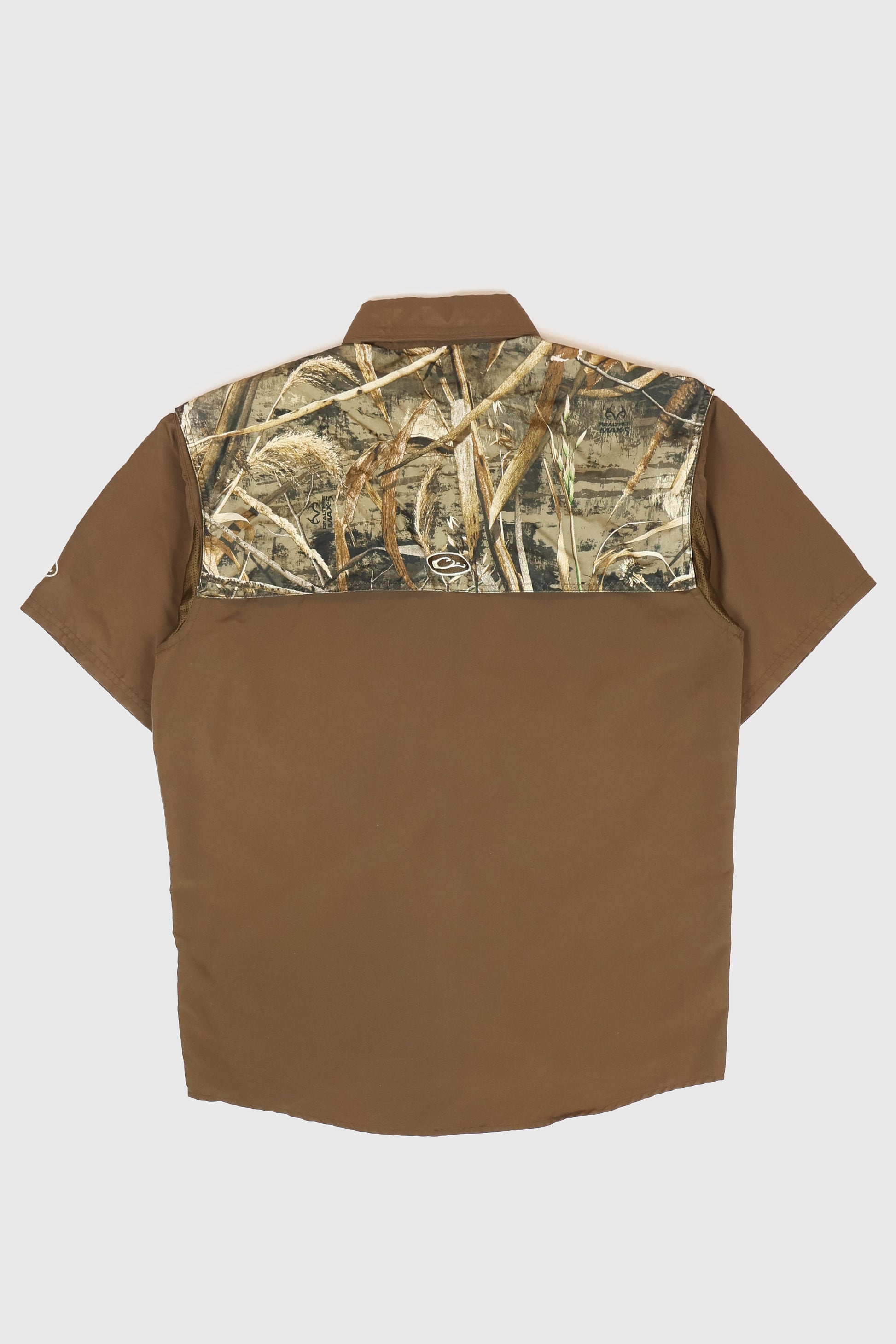 Vintage Camo Button-Down Shirt Image 1