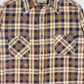 Vintage Brown Plaud Button-Down Shirt