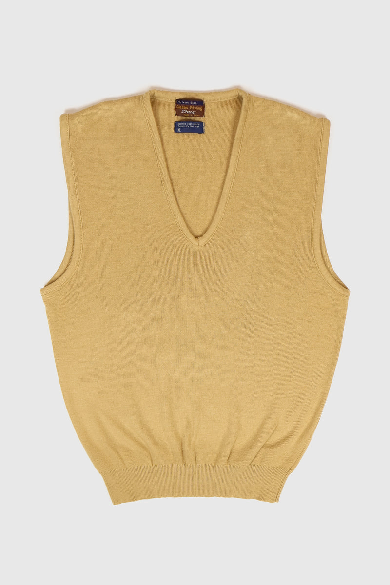 Vintage Brown Sweater Vest