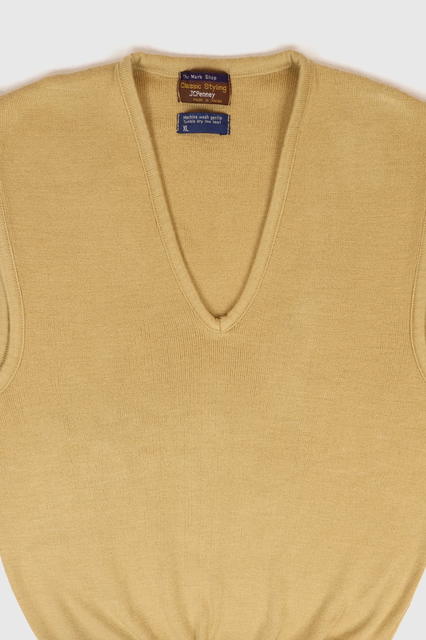 Vintage Brown Sweater Vest Image 1