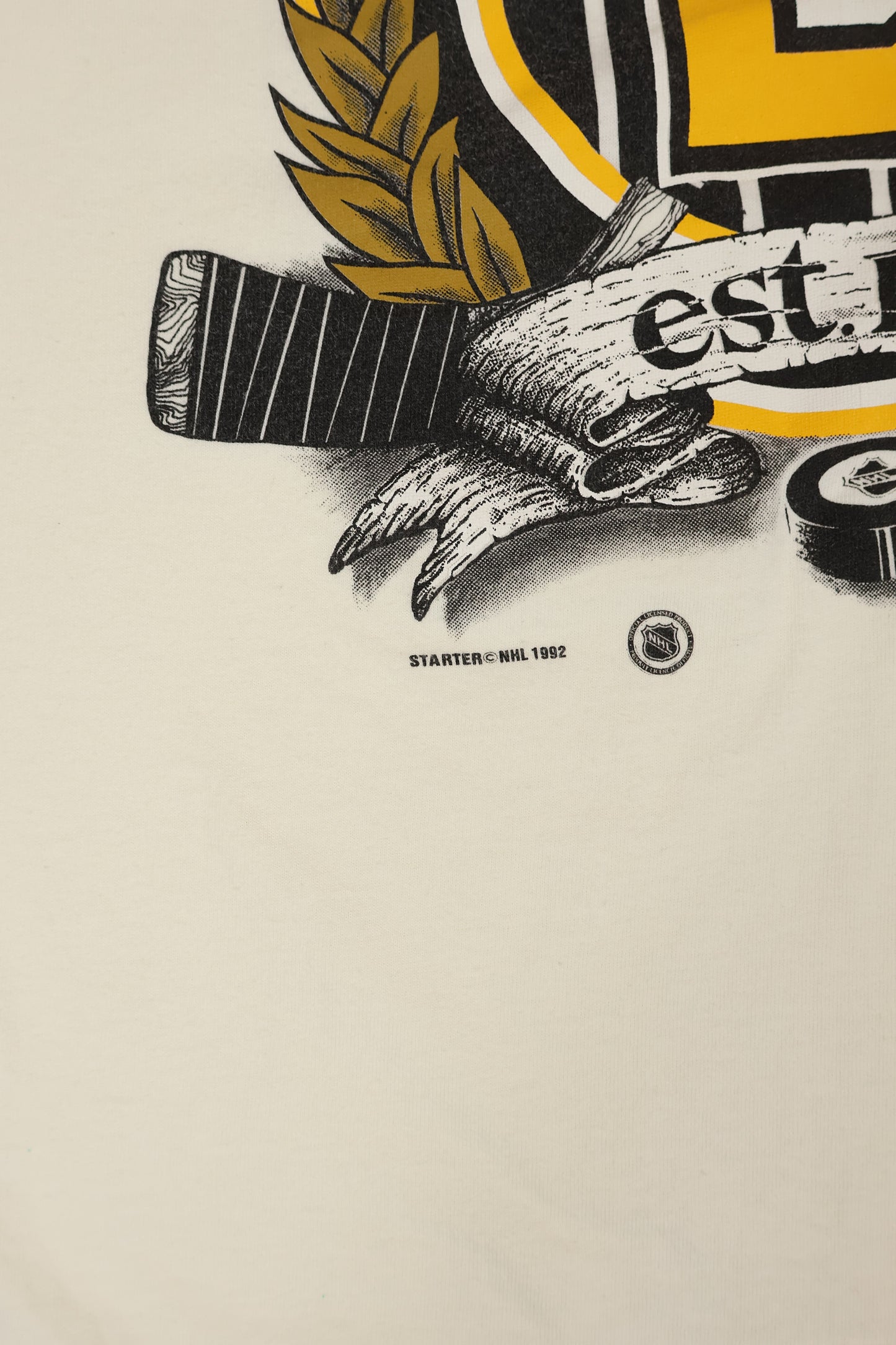 Vintage Boston Bruins Tee Image 3
