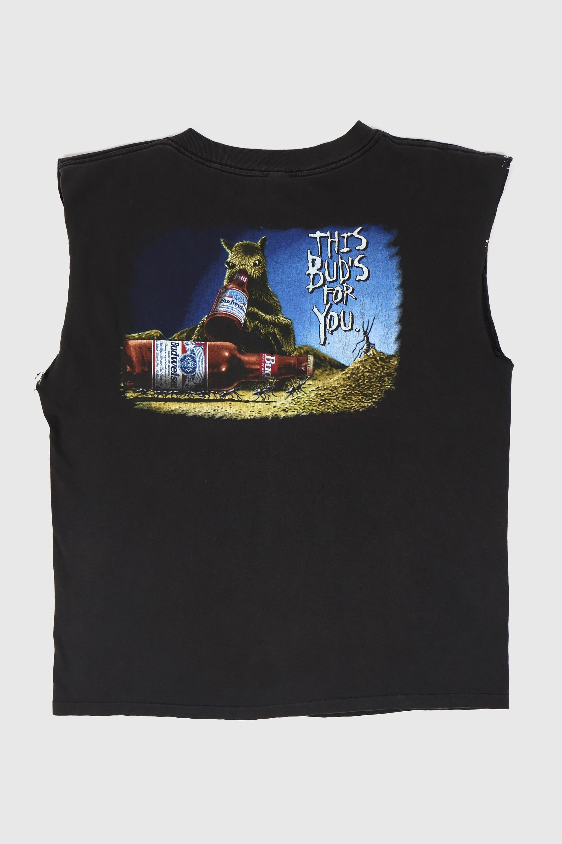 Vintage Sleeveless Budweiser Tee Image 1