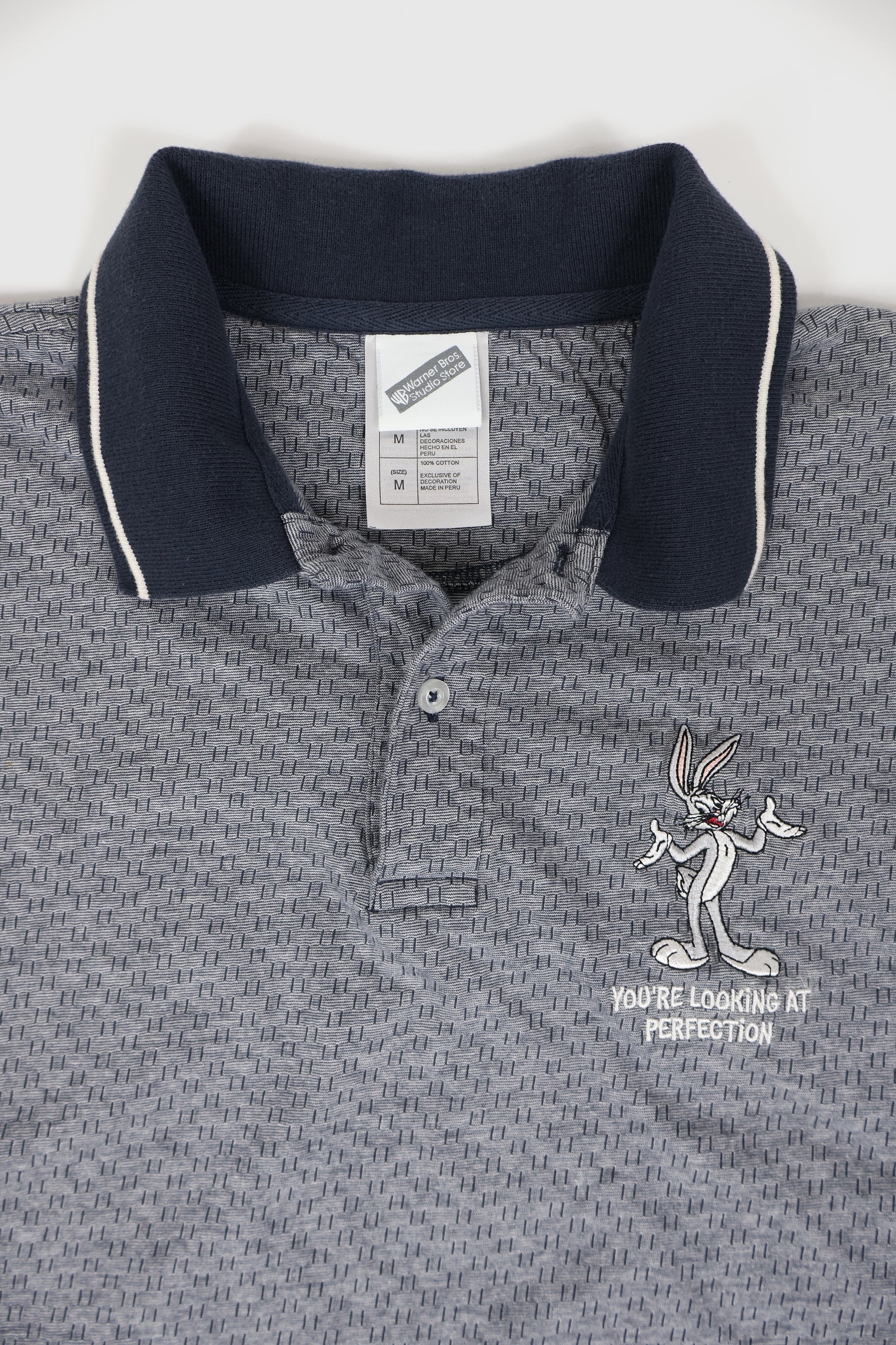 Vintage Bugs Bunny Polo Shirt Image 2