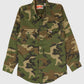 Vintage Embroidered Duck Camo Button-Down Shirt Image 0