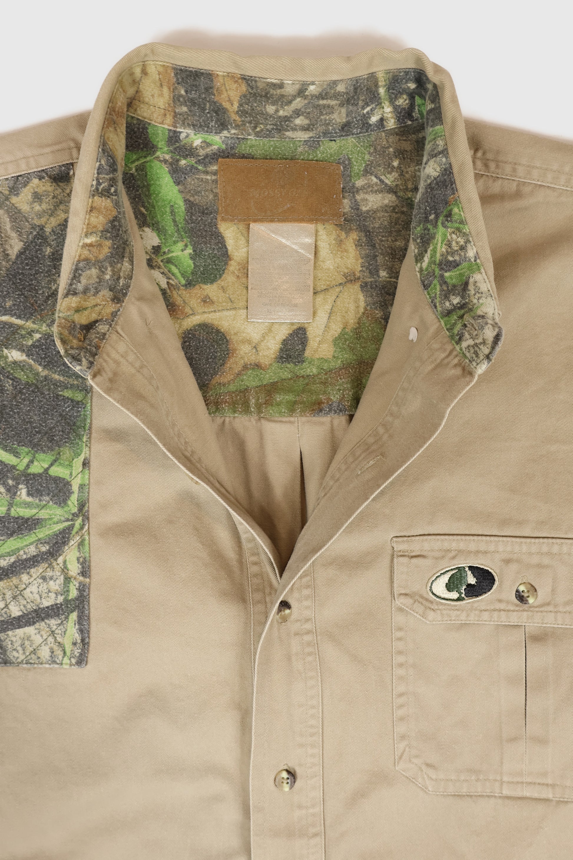 Vintage Real Tree Camo Button-Down Shirt Image 2