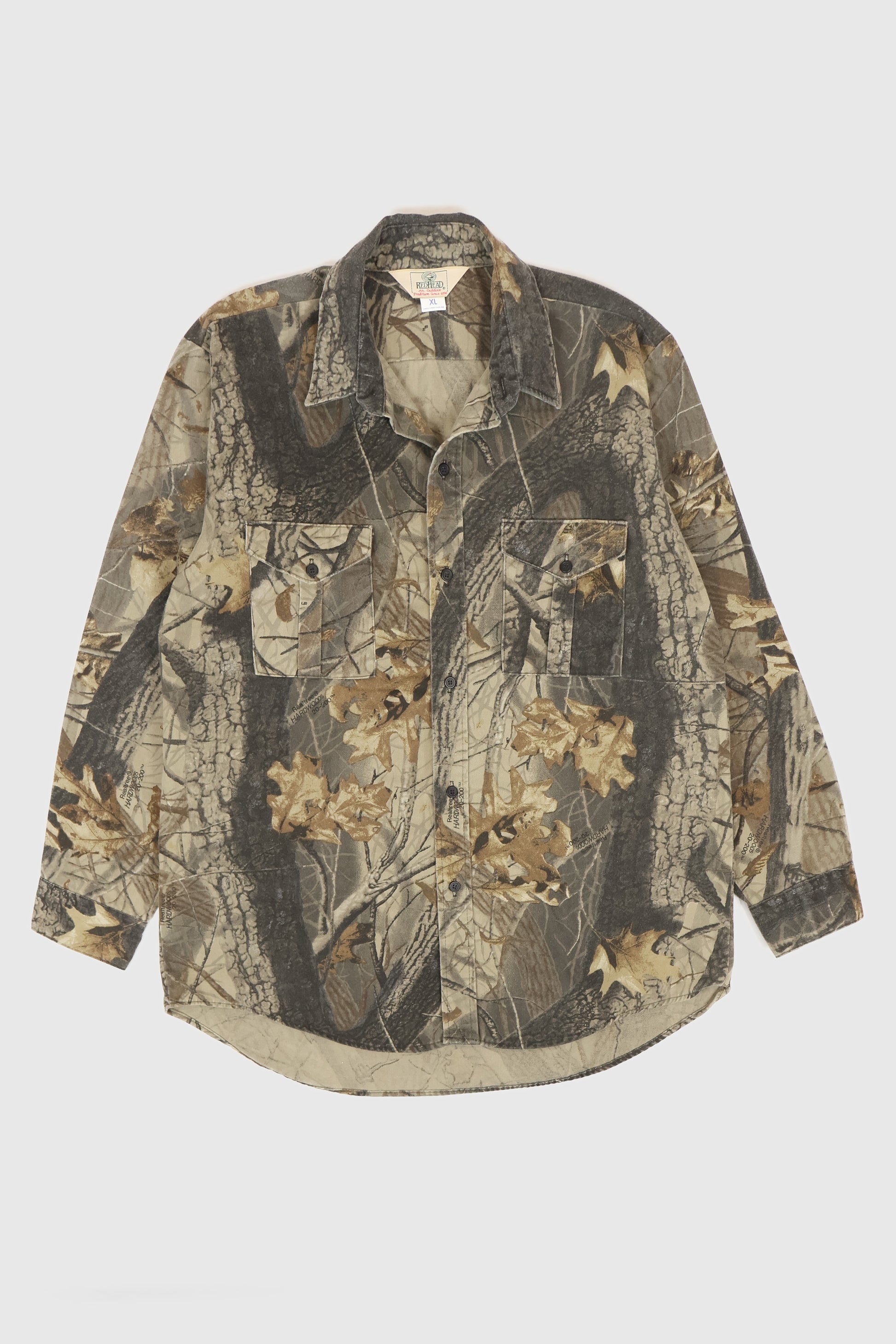 Vintage Real Tree Camo Button-Down Shirt Image 0