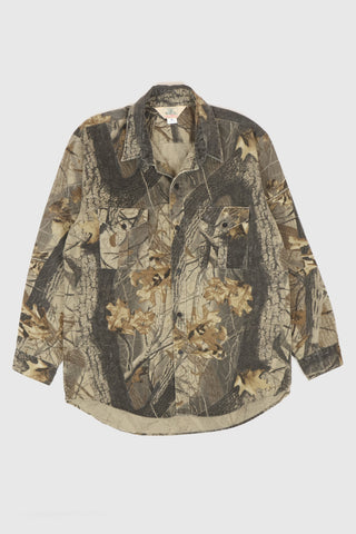Vintage Real Tree Camo Button-Down Shirt