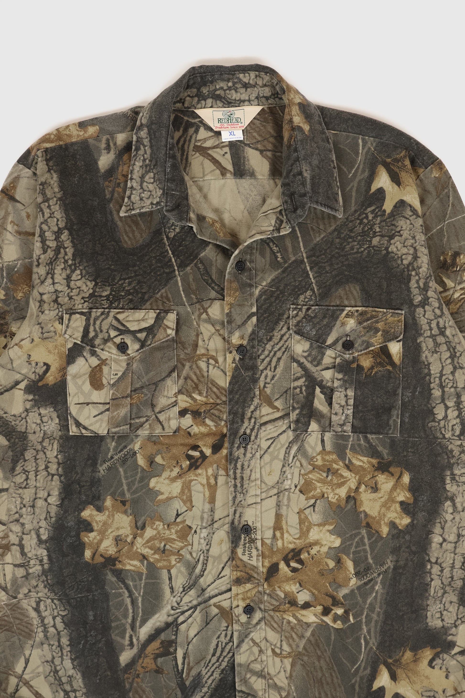 Vintage Real Tree Camo Button-Down Shirt Image 1