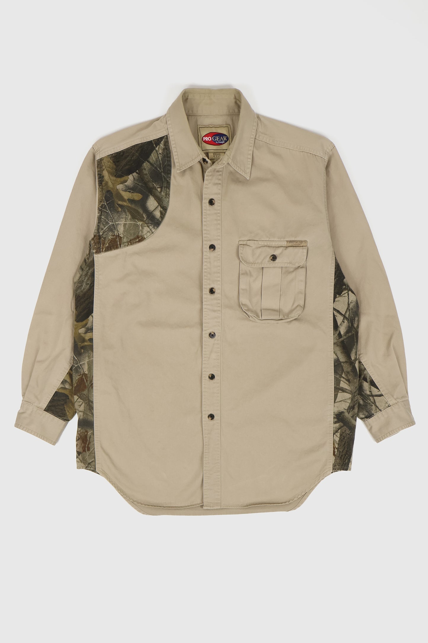 Vintage Camo Button-Down Shirt Image 0