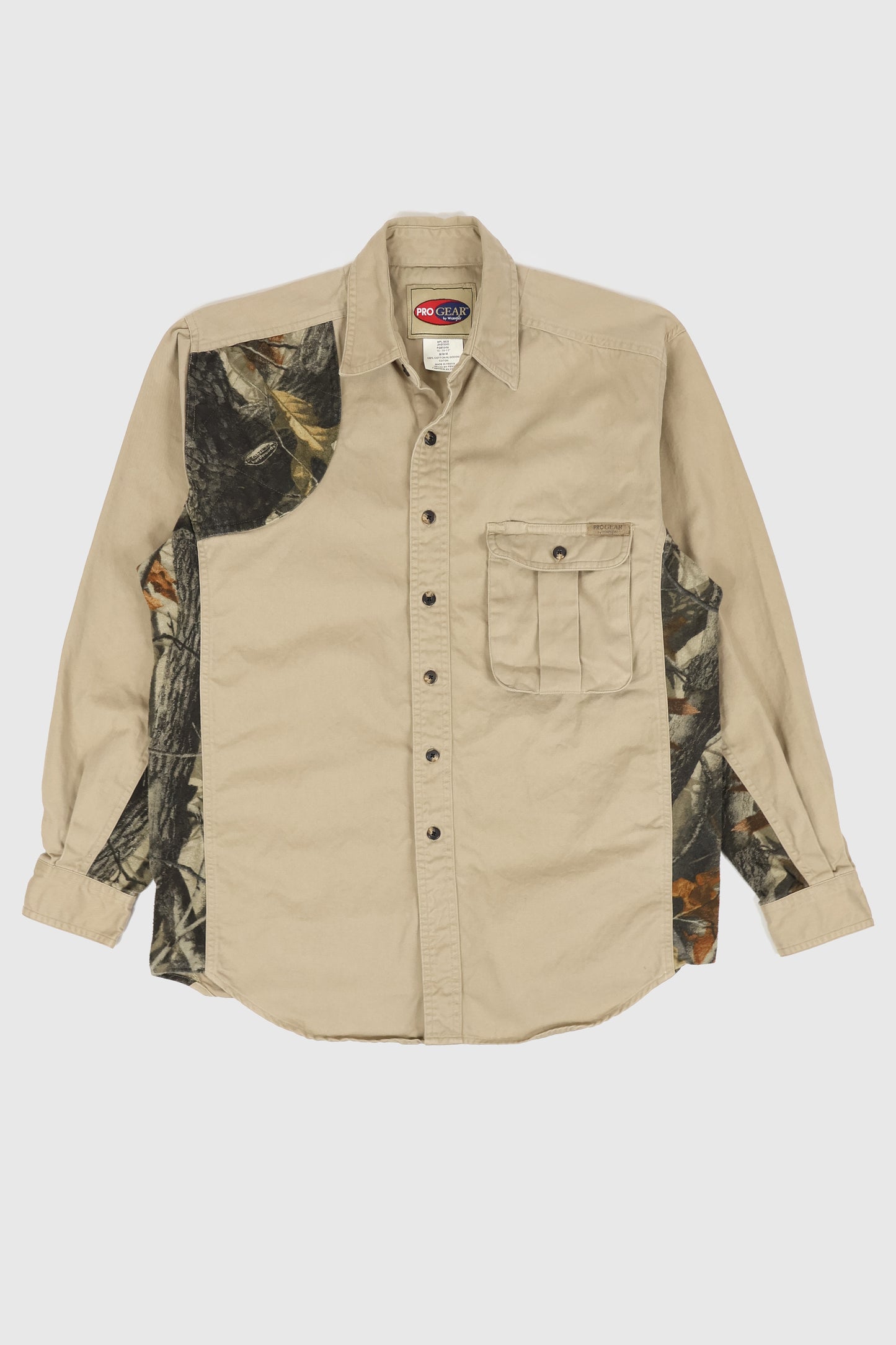 Vintage Camo Button-Down Shirt Image 0