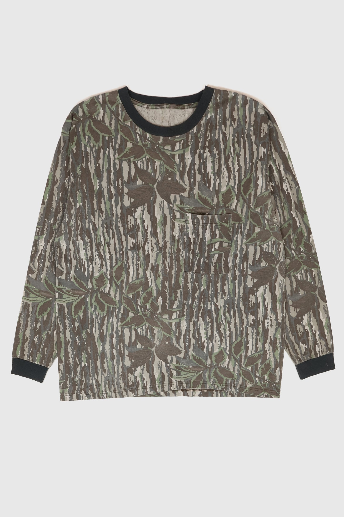 Vintage Long Sleeve Camo Tee Image 0