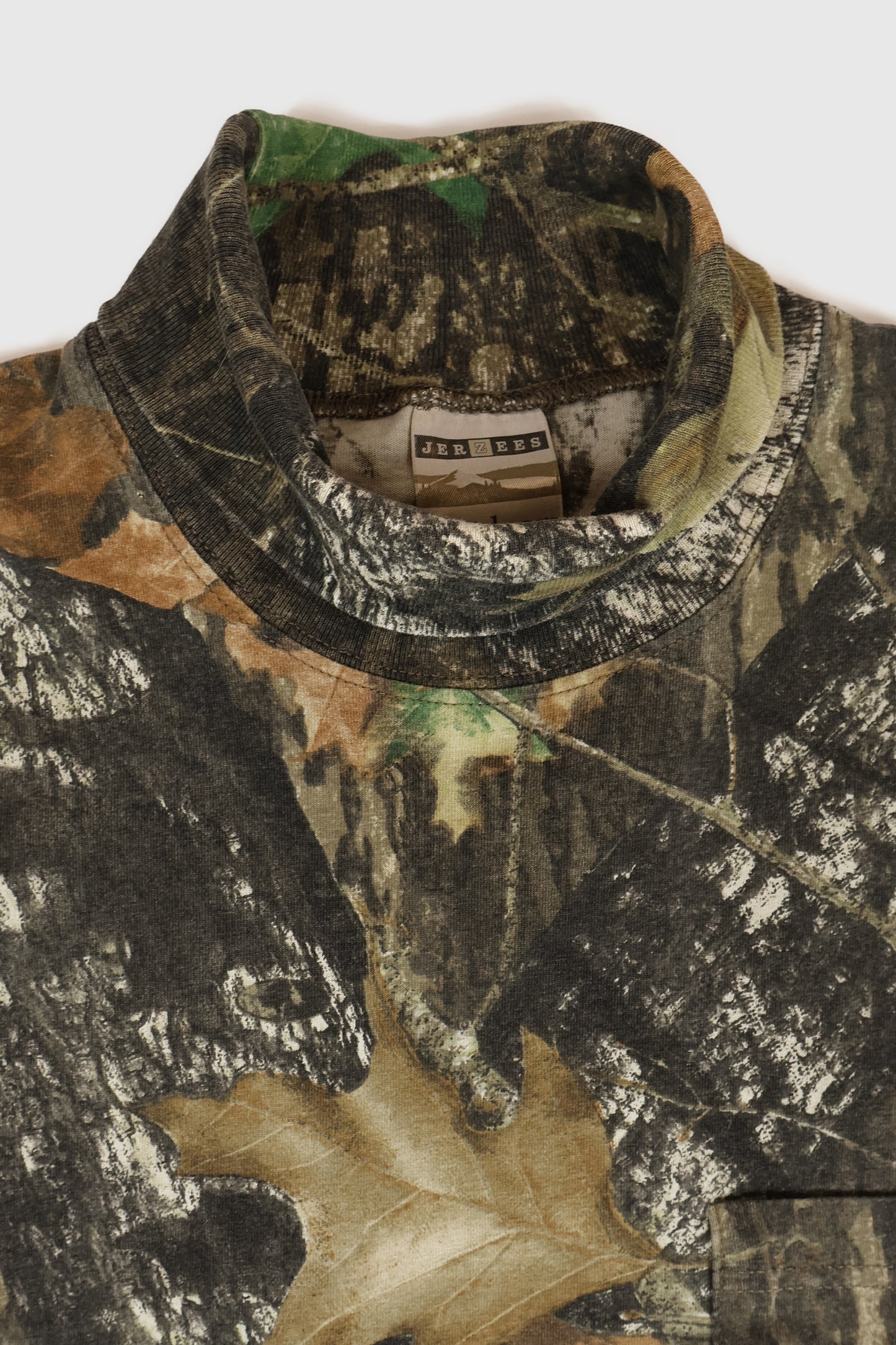 Vintage Real Tree Camo Long Sleeve Turtleneck Tee Image 2