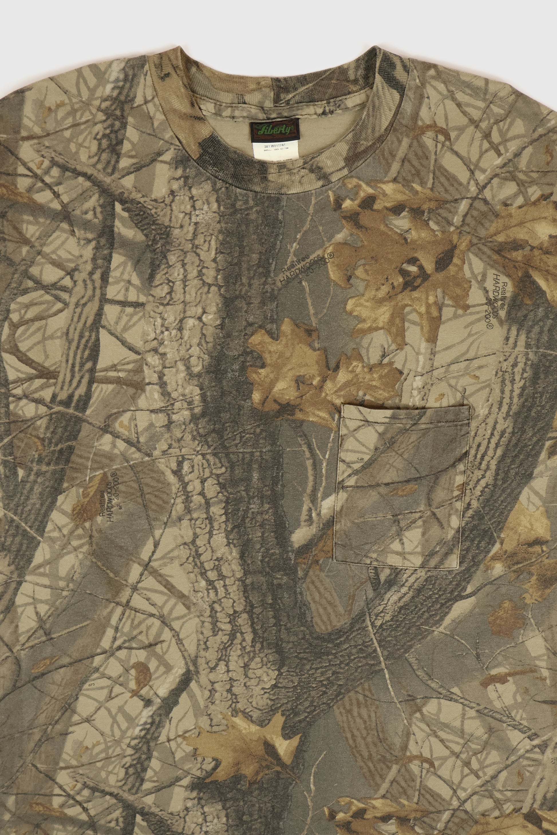 Vintage Real Tree Camo Long Sleeve Tee Image 1