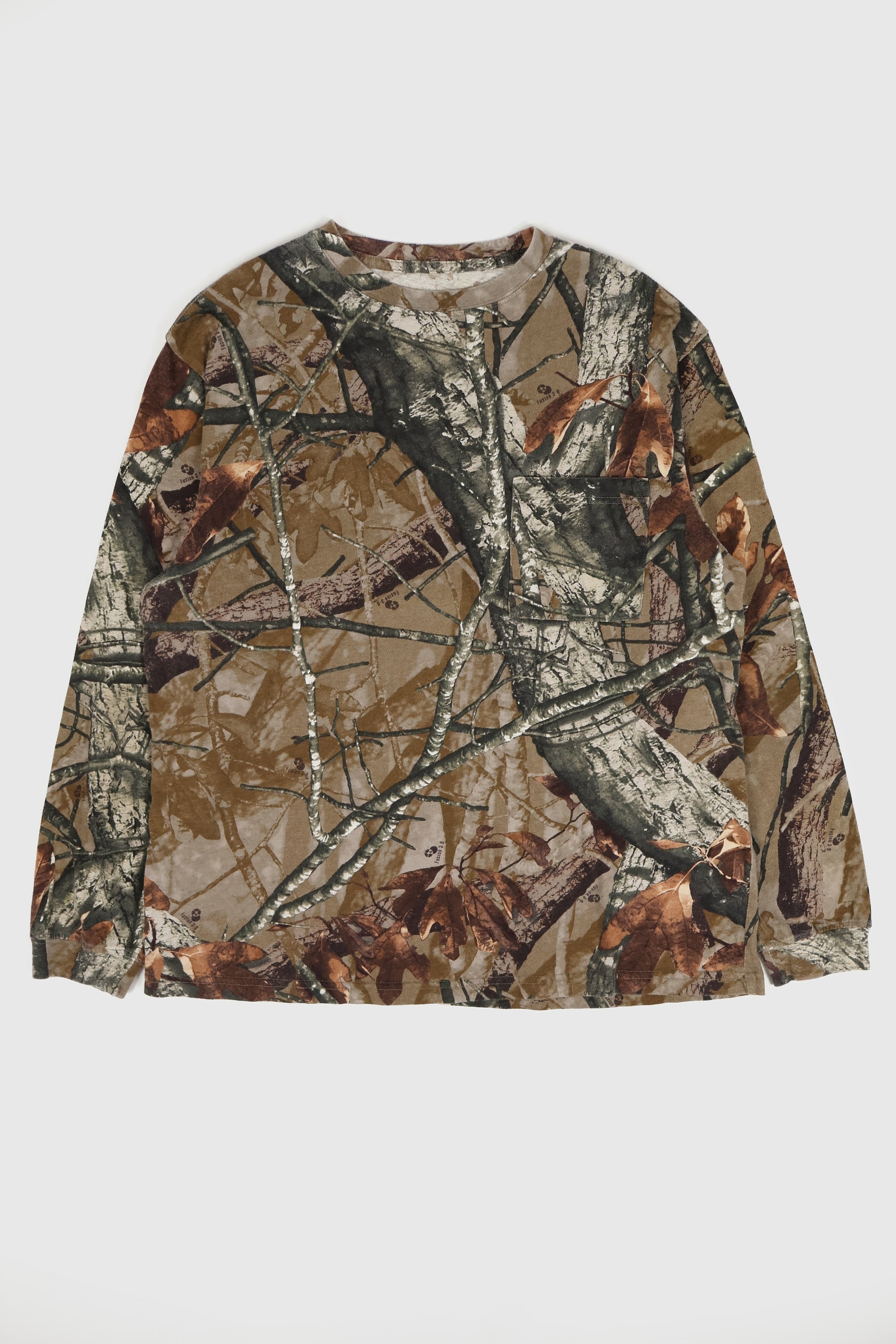 Vintage Real Tree Long Sleeve Camo Tee 01 Image 0