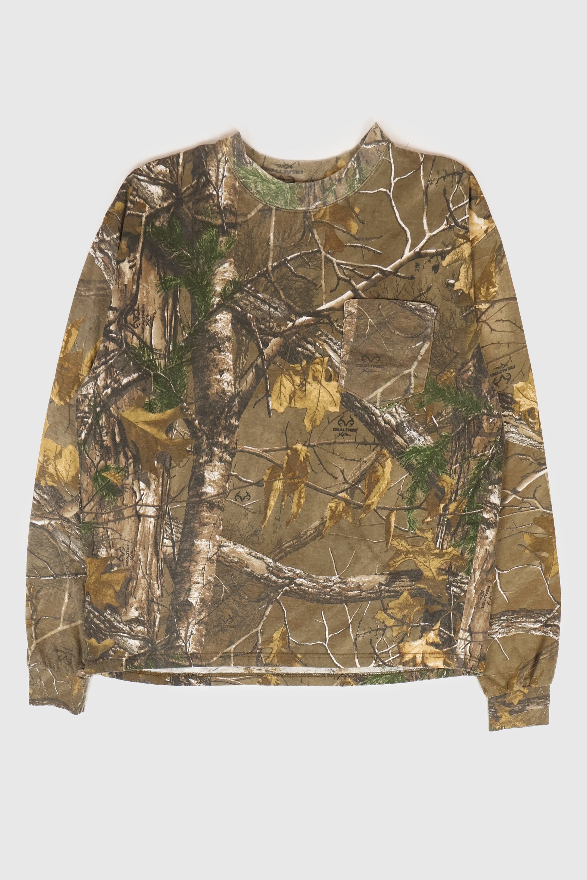 Vintage Real Tree Camo Long Sleeve Tee 01 Image 0