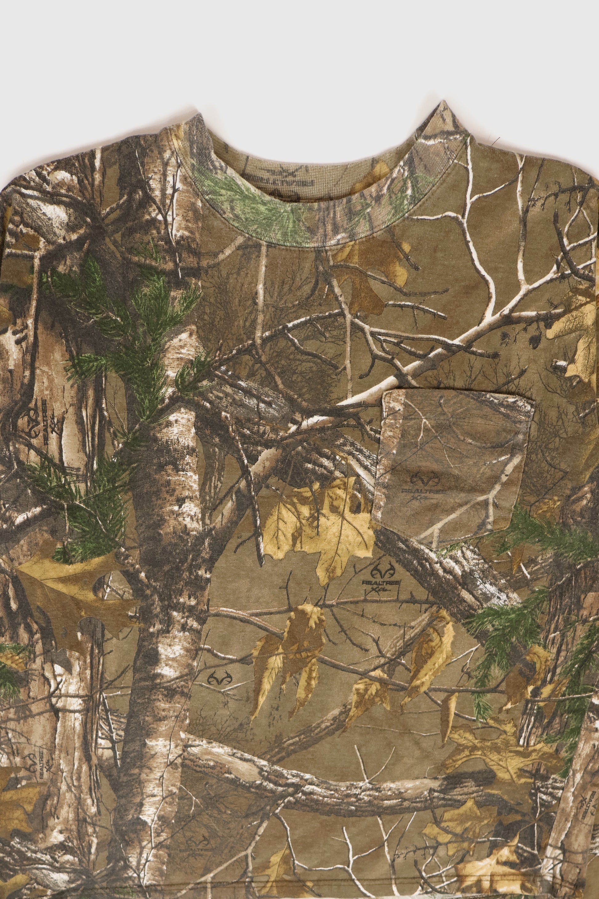 Vintage Real Tree Camo Long Sleeve Tee 01 Image 1