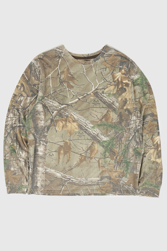 Vintage Real Tree Camo Long Sleeve Tee 02