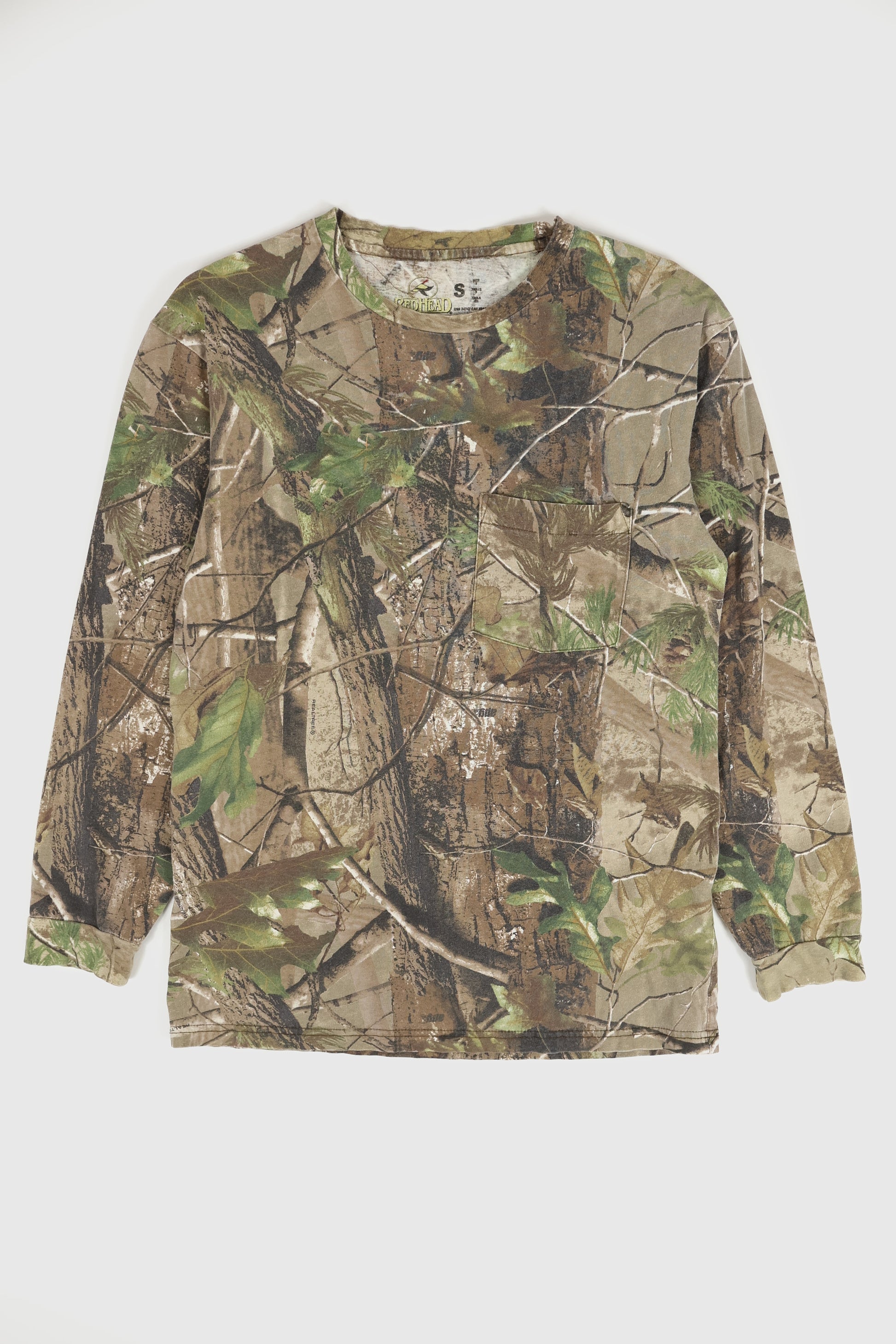 Vintage Real Tree Long Sleeve Camo Tee 03 Image 3