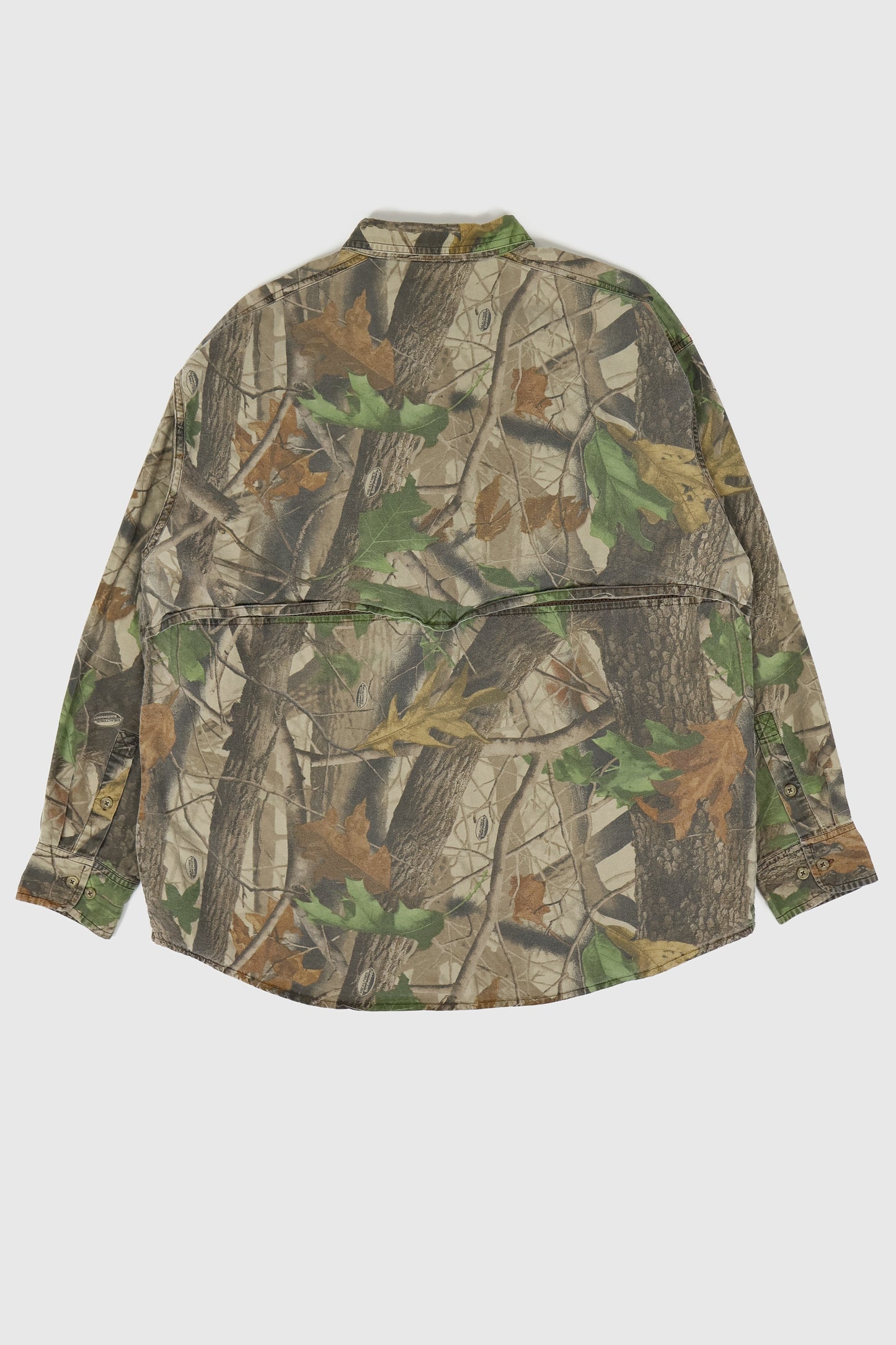 Vintage Real Tree Camo Button-Down Shirt