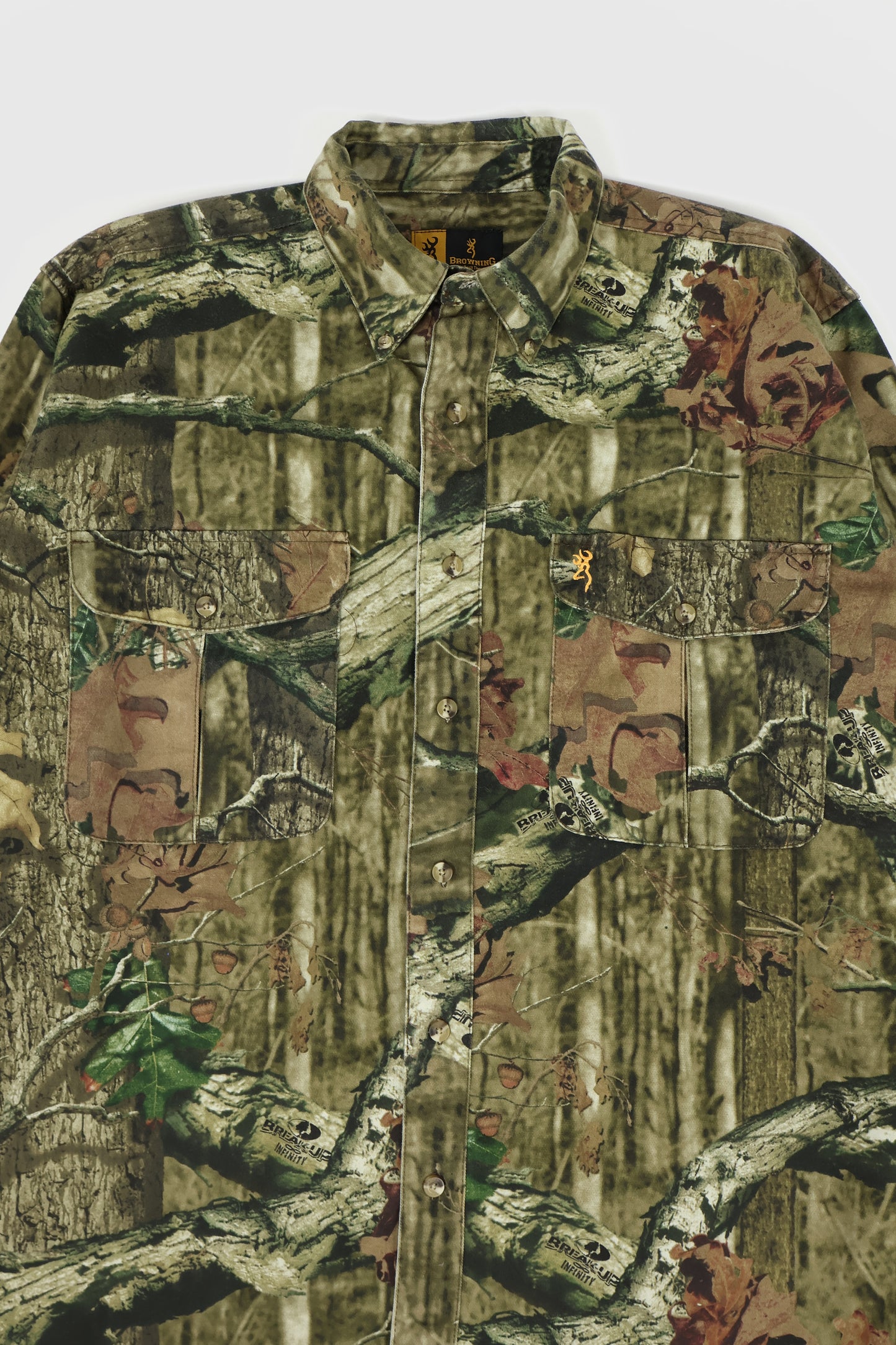 Vintage Real Tree Camo Button-Down Shirt