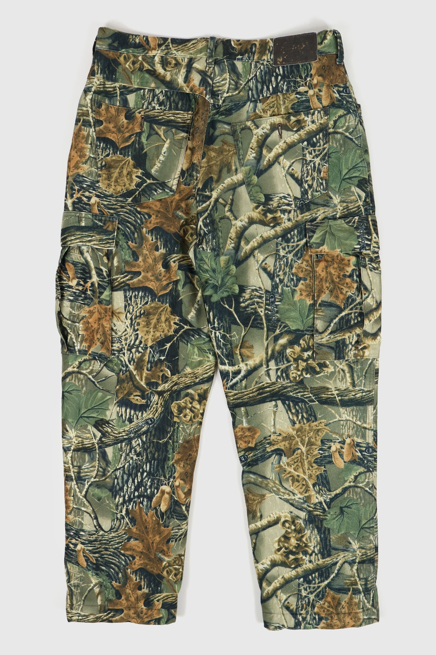 Vintage Real Tree Came Insualted Fleece Pants Image 1