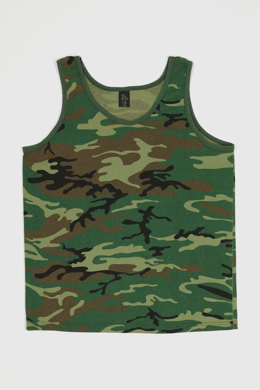 Vintage Camo Tank Top