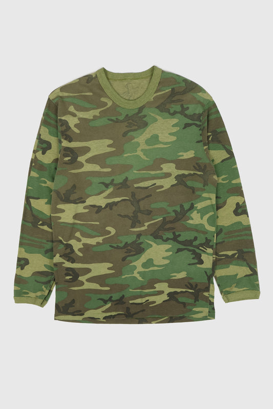 Vintage Camo Long Sleeve Tee 01 Image 0