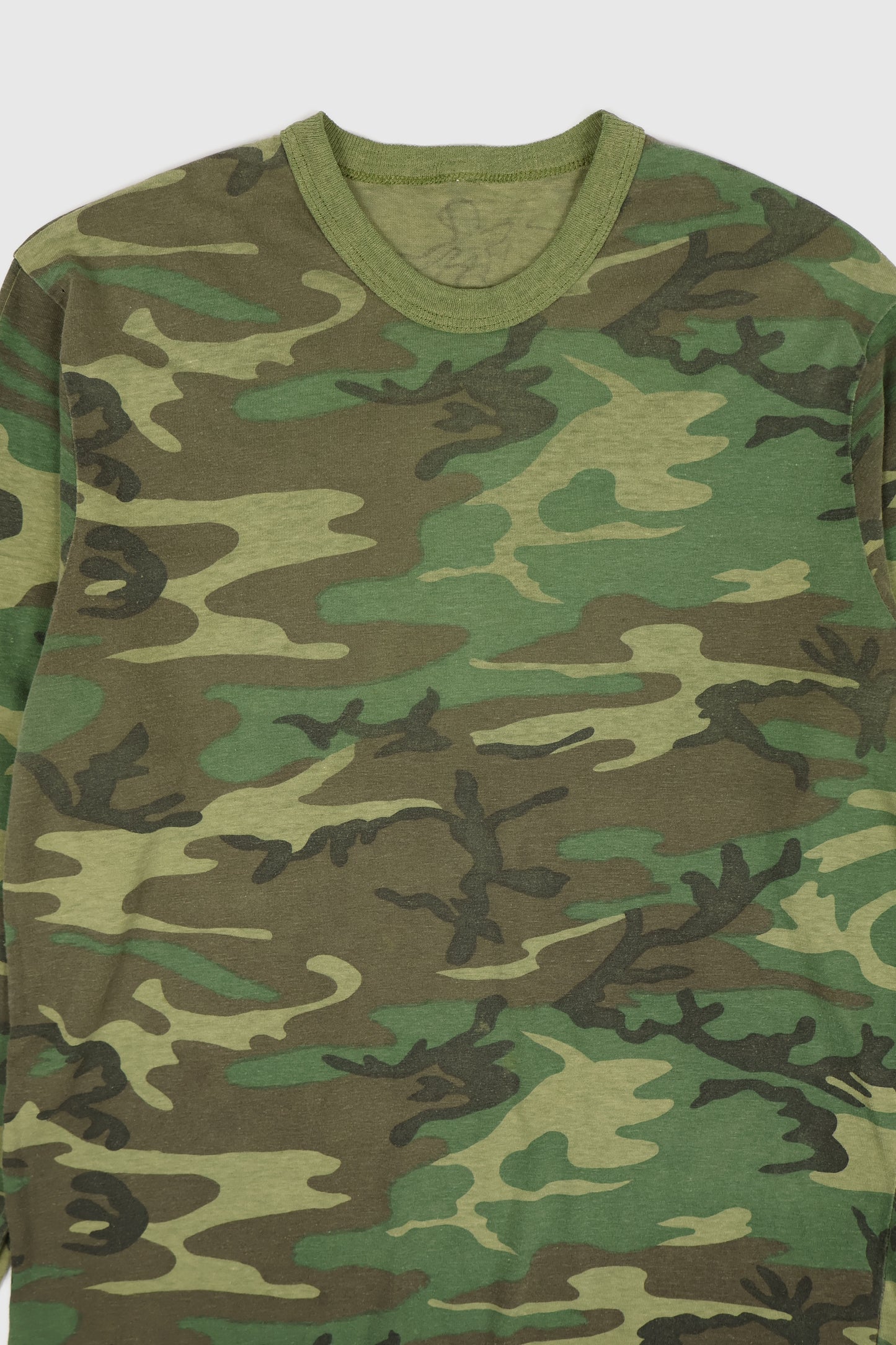 Vintage Camo Long Sleeve Tee 01 Image 1