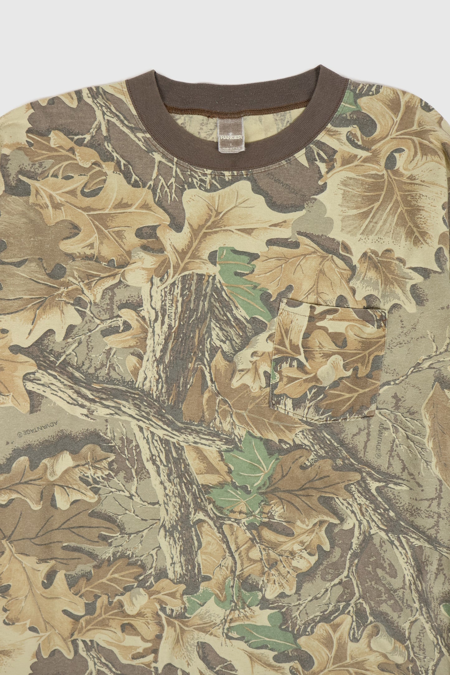 Vintage Camo Long Sleeve Tee 02 Image 1