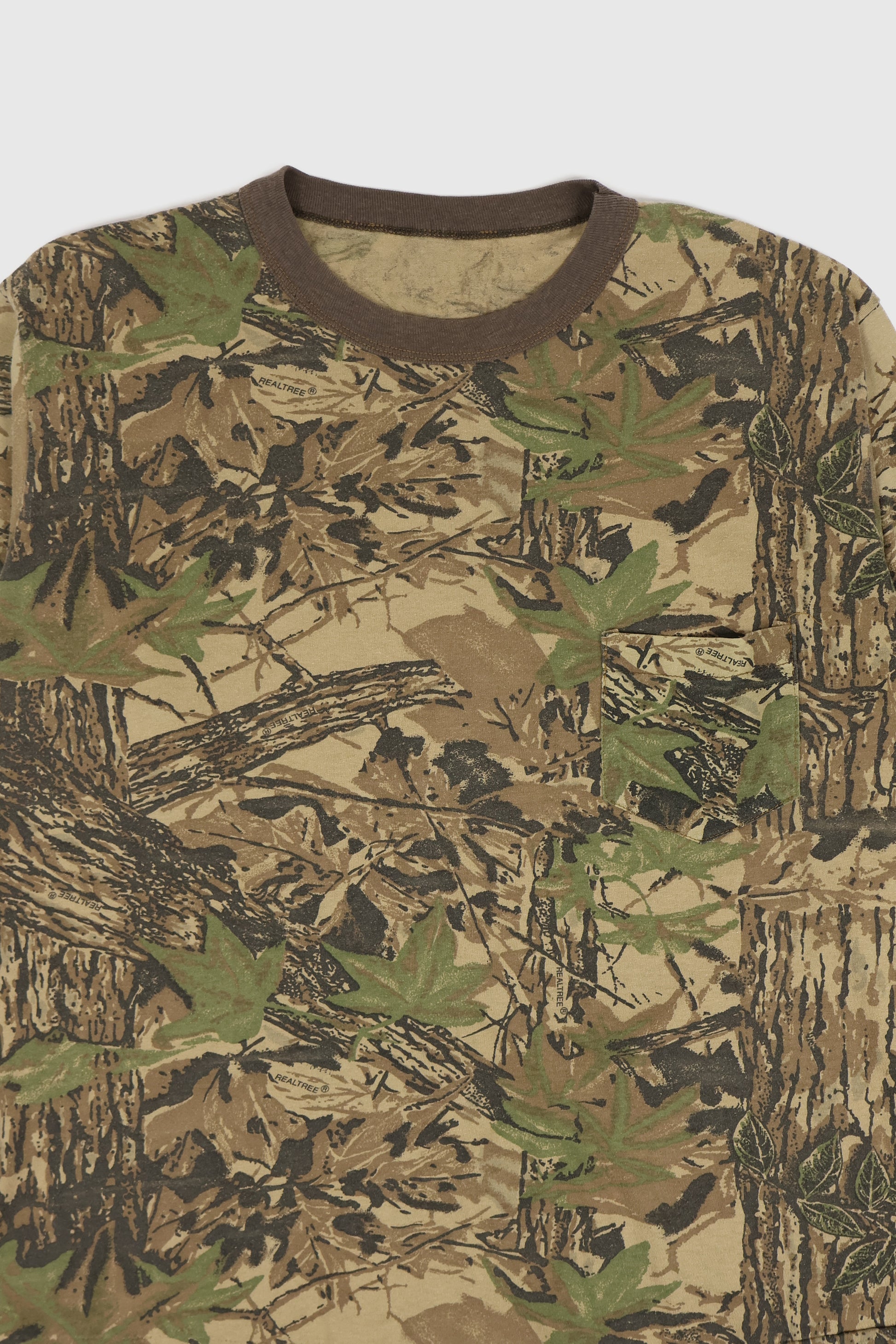 Vintage Camo Long Sleeve Tee 03 Image 1