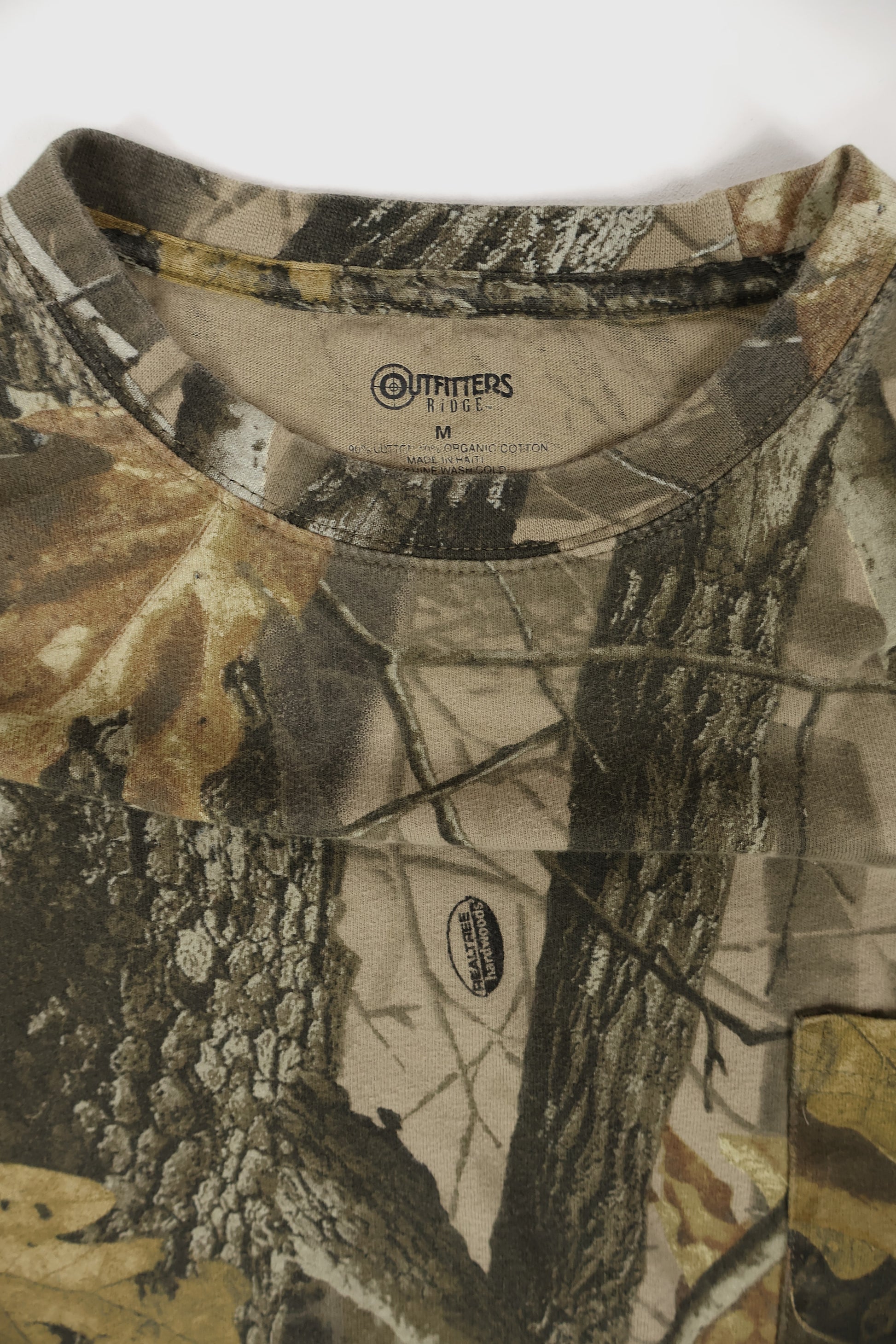 Vintage Real Tree Long Sleeve Camo Tee Image 2