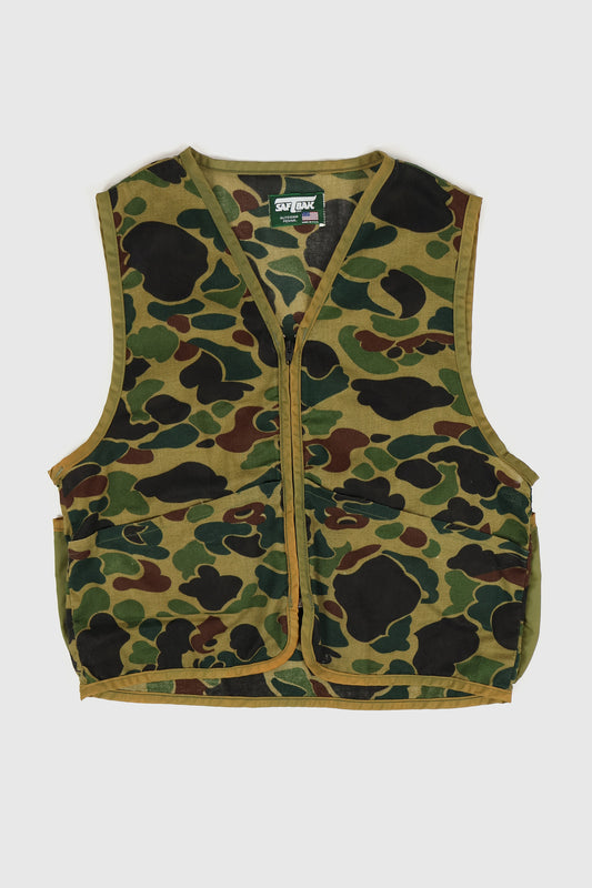 Vintage Lightweight Camo Vest Image 0