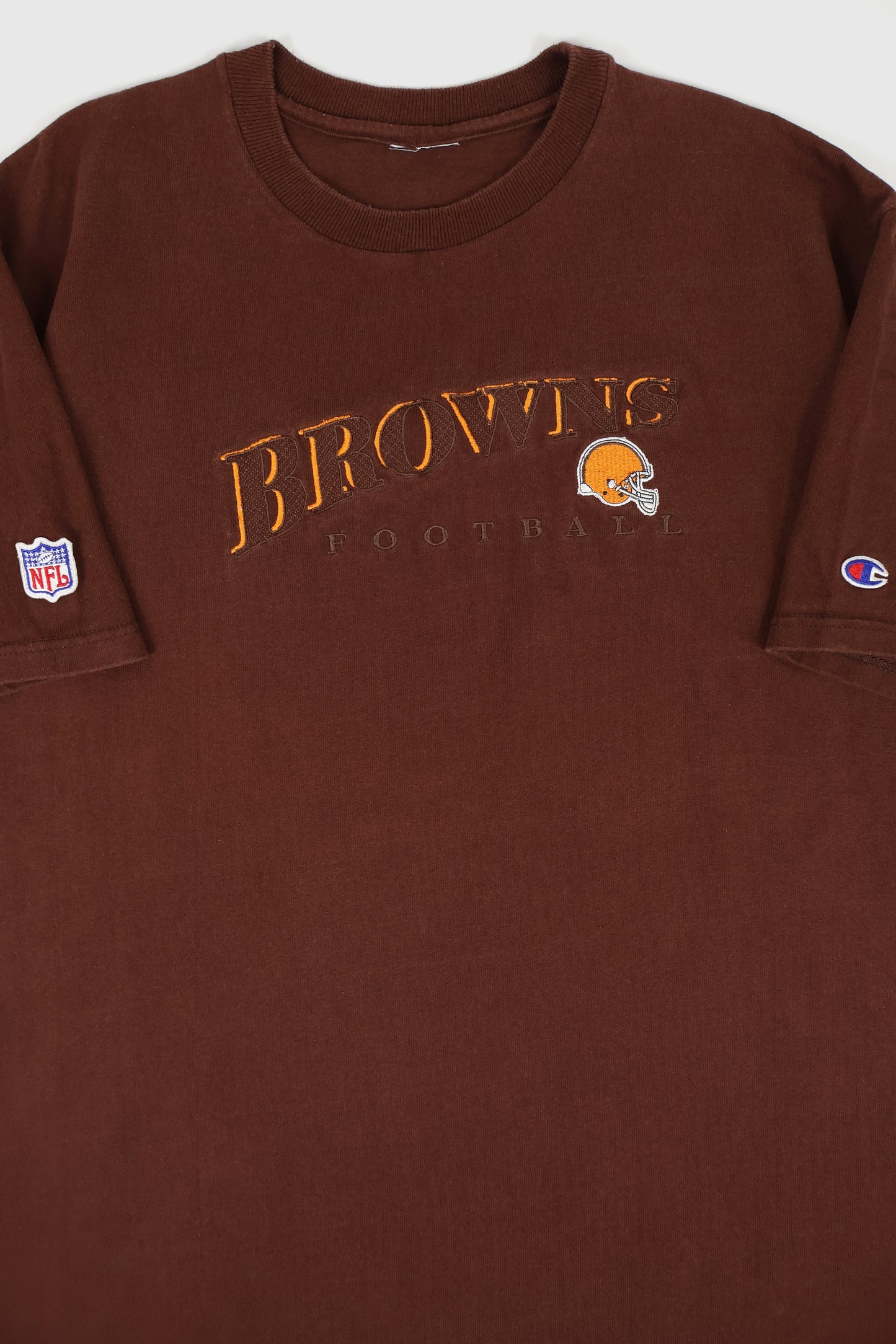 Vintage Cleveland Browns Embroidered Tee Image 3